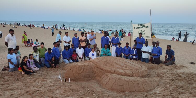 A call to save the endangered Olive Ridley by TREE Foundation