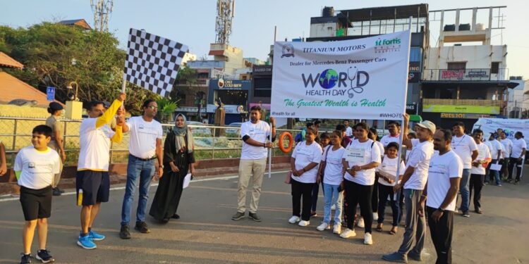 Walkathon at Besant Nagar