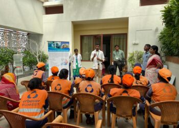 Free health camp by Udhavi