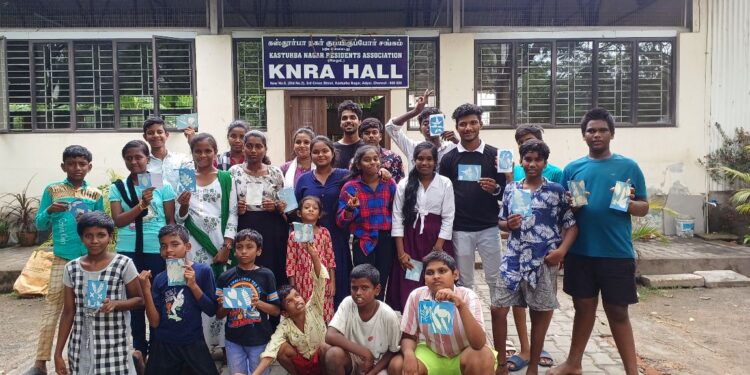 Urbanisation, a garden, children and a lesson on coexistence