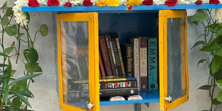 Little Free Library in OMR Adyar Times