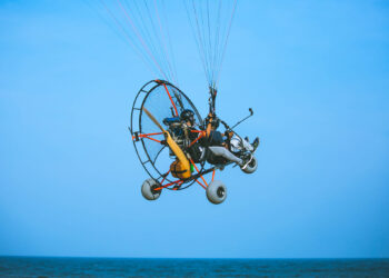 Fly high in a Paramotor vehicle