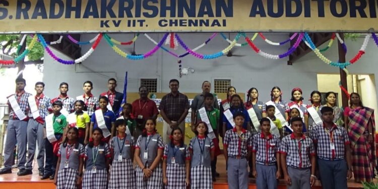 Investiture ceremony at KV IIT