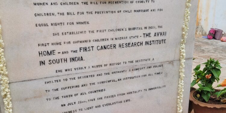 Wonderwoman In Adyar (WIA): Dr.Muthulashmi Reddy
