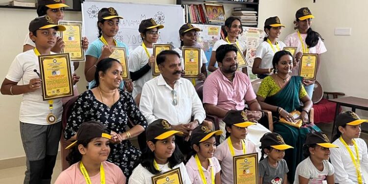 Young universal achievers in yoga