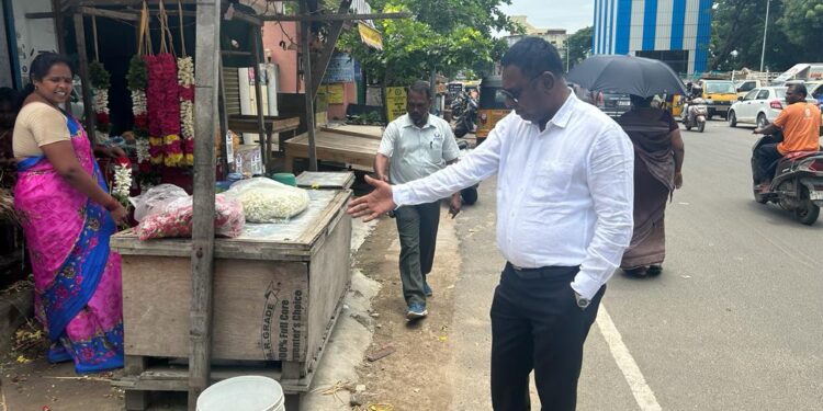 Beach cleanup on Madras Day