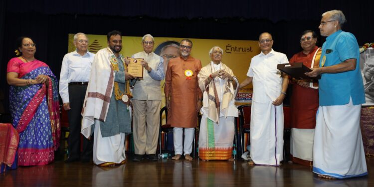 Dr.TVG honoured by Ekatvam