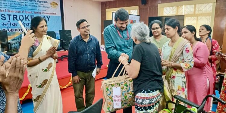 NIEPMD observes World Stroke Day