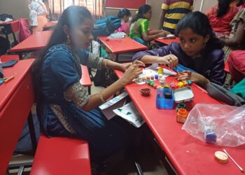 Diwali celebrations at Narayana e-Techno School