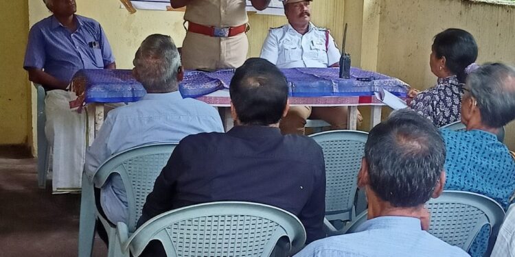 Traffic police conducts awareness programmes