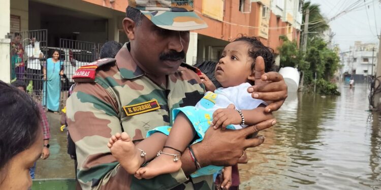 Dream India plunges into cyclone Michaung relief work