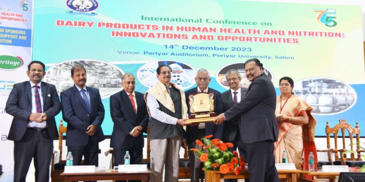 Doctor awarded for services to Dairy industry