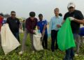 Successful beach cleanup drive by Urbaser Sumeet at Broken Bridge and Pattinapakkam