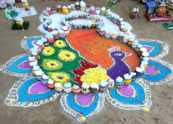 Pongal 2024 celebrations in the neighbourhood