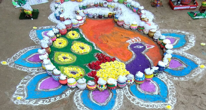 Pongal 2024 celebrations in the neighbourhood