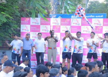Kauvery Hospital’s K10K run draws families, athletes and fitness enthusiasts