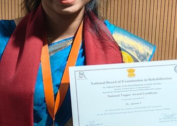 All India topper in Special Education Teacher Training course