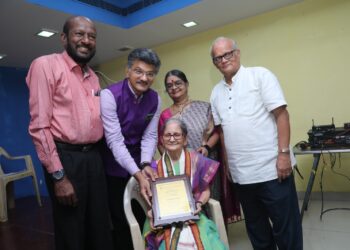 83-year-old presented role model award