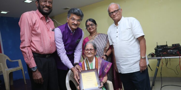 83-year-old presented role model award