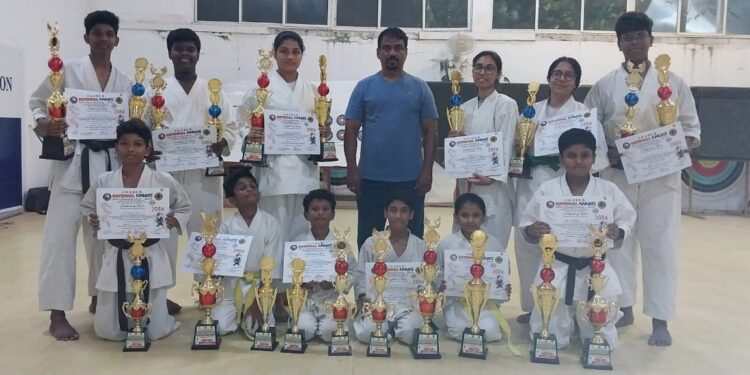Karate champions from the neighbourhood
