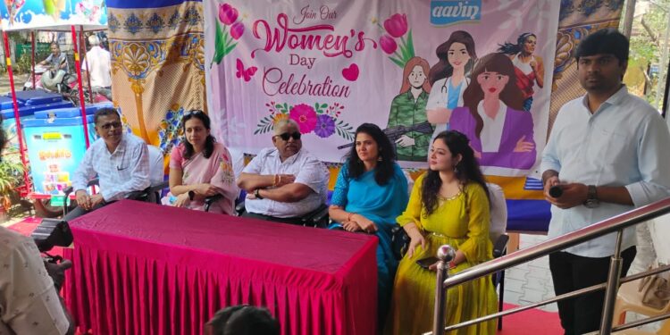 Women’s Day at Aavin parlour