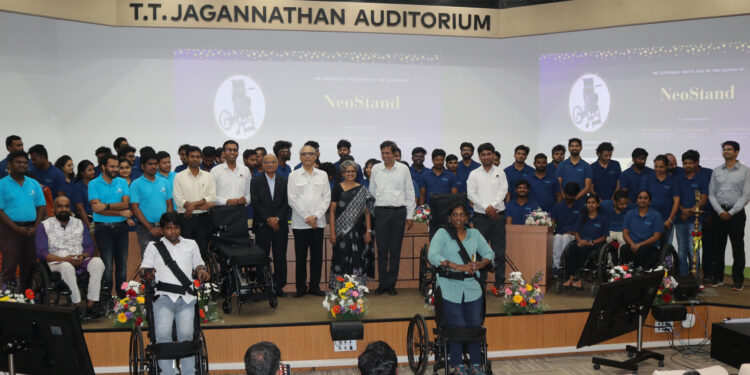 IIT Madras develops electric standing wheelchair