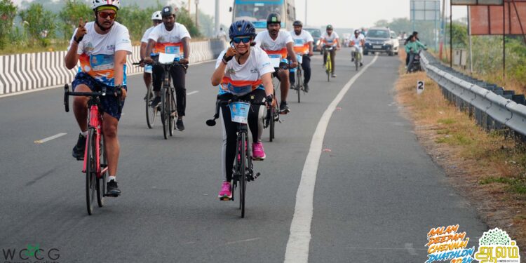 Aalam Deepam Chennai Duathlon 2024