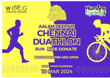 WCCG Aalam Deepam Chennai Duathlon 