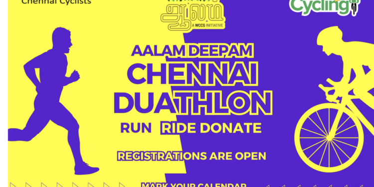 WCCG Aalam Deepam Chennai Duathlon
