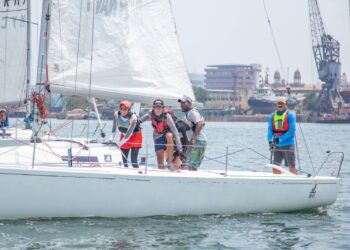 Watch the Regatta of J80 Sailboats from your home