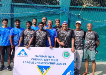 Besant Nagar Club wins Sanmar TNTA tennis league