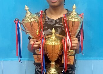 Neighbourhood girl wins multiple titles in TT