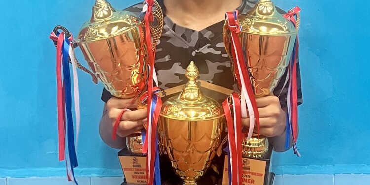 Neighbourhood girl wins multiple titles in TT