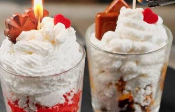 Learn to make dessert candles