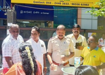 Initiatives by Rotary club and Chennai police