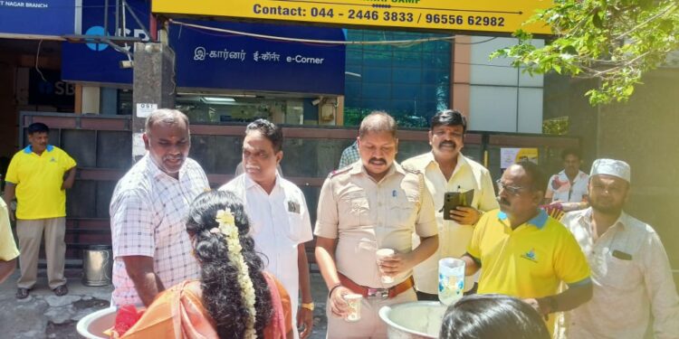 Initiatives by Rotary club and Chennai police