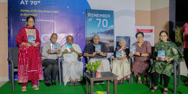 ‘Remember at 70’ book launch event