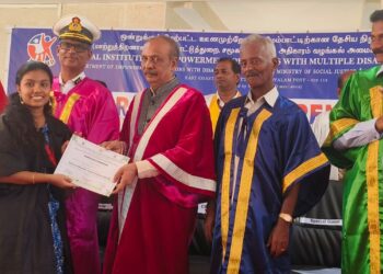 Graduation ceremony of NIEPMD