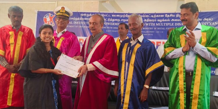 Graduation ceremony of NIEPMD