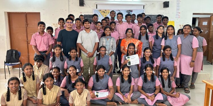 Robotics Camp At Chennai School, Kottur