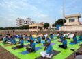 Neighbourhood celebrates Yoga Day 2024
