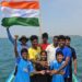 Spectacular Celebration of India’s T20 World Cup Win: Scuba Diver plays underwater cricket at Chennai ECR Beach