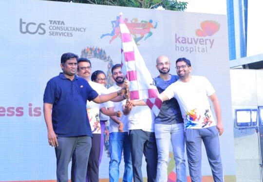 Kauvery Hospital and TCS organise cancer awareness run