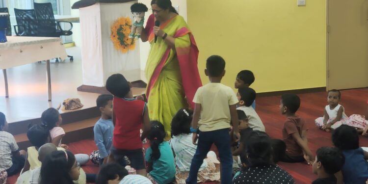 Storytelling session conducted at ACL