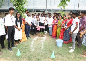 Tree plantation at Patrician College