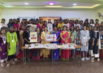 Patrician College hosts workshop on Silk Mark label