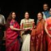 Padma Subramanyam recognised at Smriti festival held at Kalakshetra