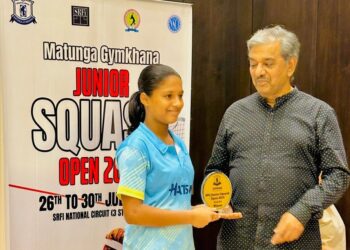 Chennai Squash prodigy wins championship