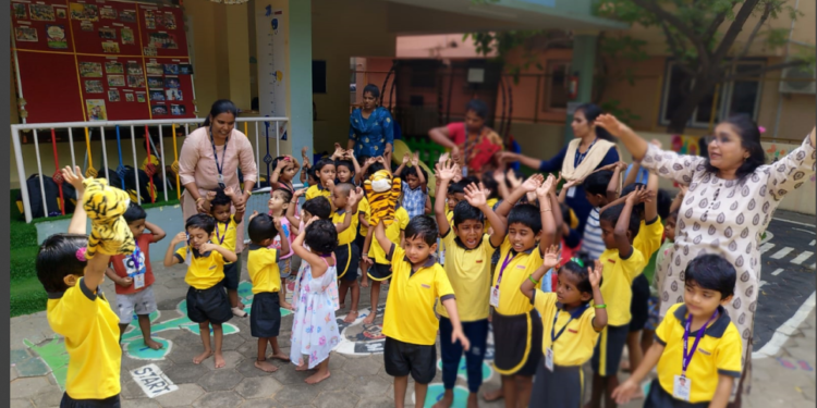 Kidzee Pre School celebrates tigers