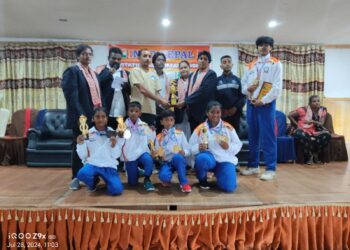 Silambam stars from Besant Nagar